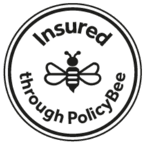 insured policy bee badge